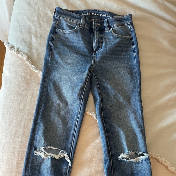 blue hollister skinny jeans - Picture 2 of 3